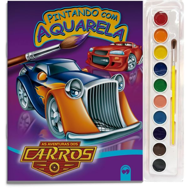 AQUARELA AVENTURAS DOS CARROS